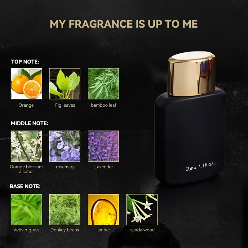 Perfume Jasmine Fragrance - Parfüm für Männer, bezaubernder Blumenstrauß mit